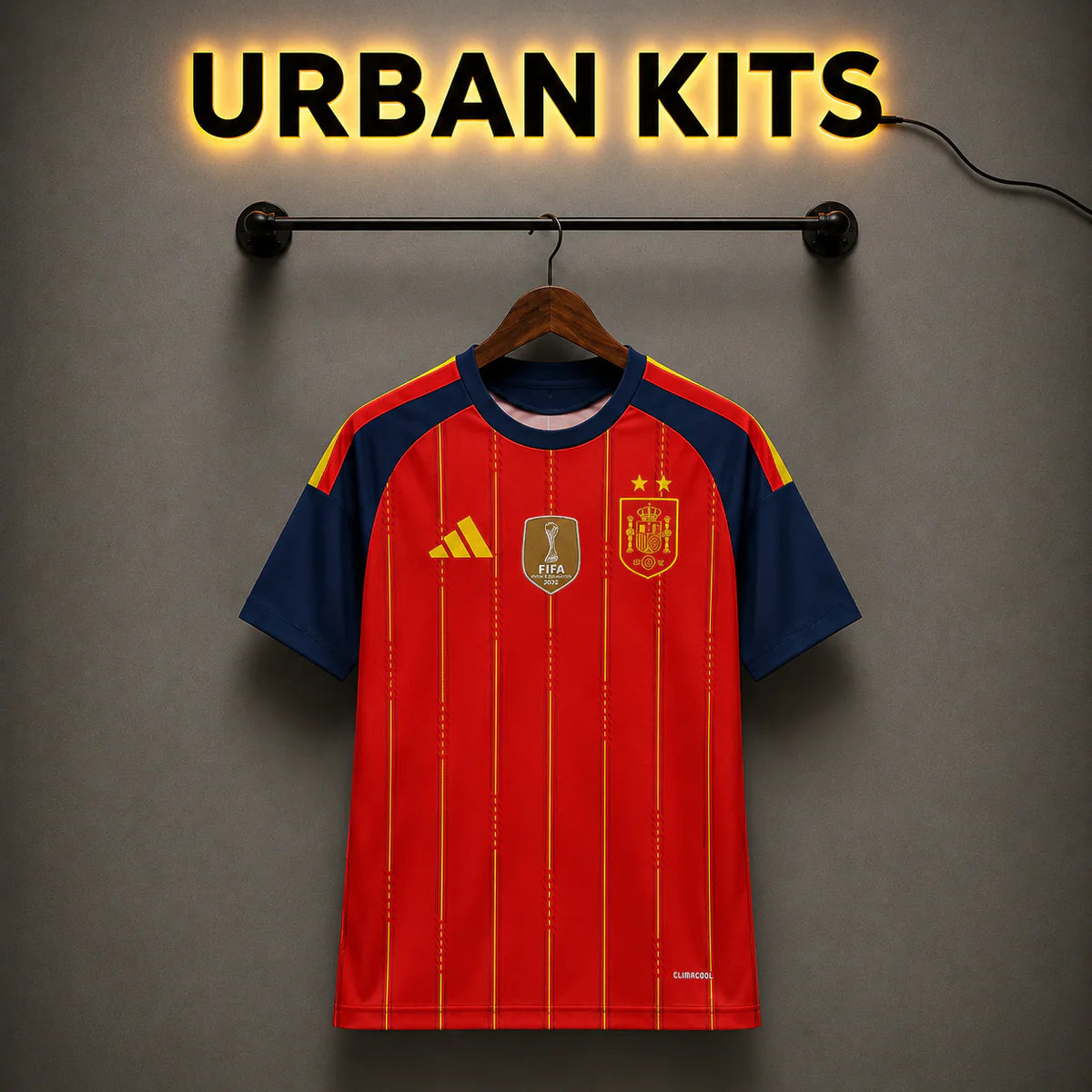 SPAIN TWO STARS HOME 26/27